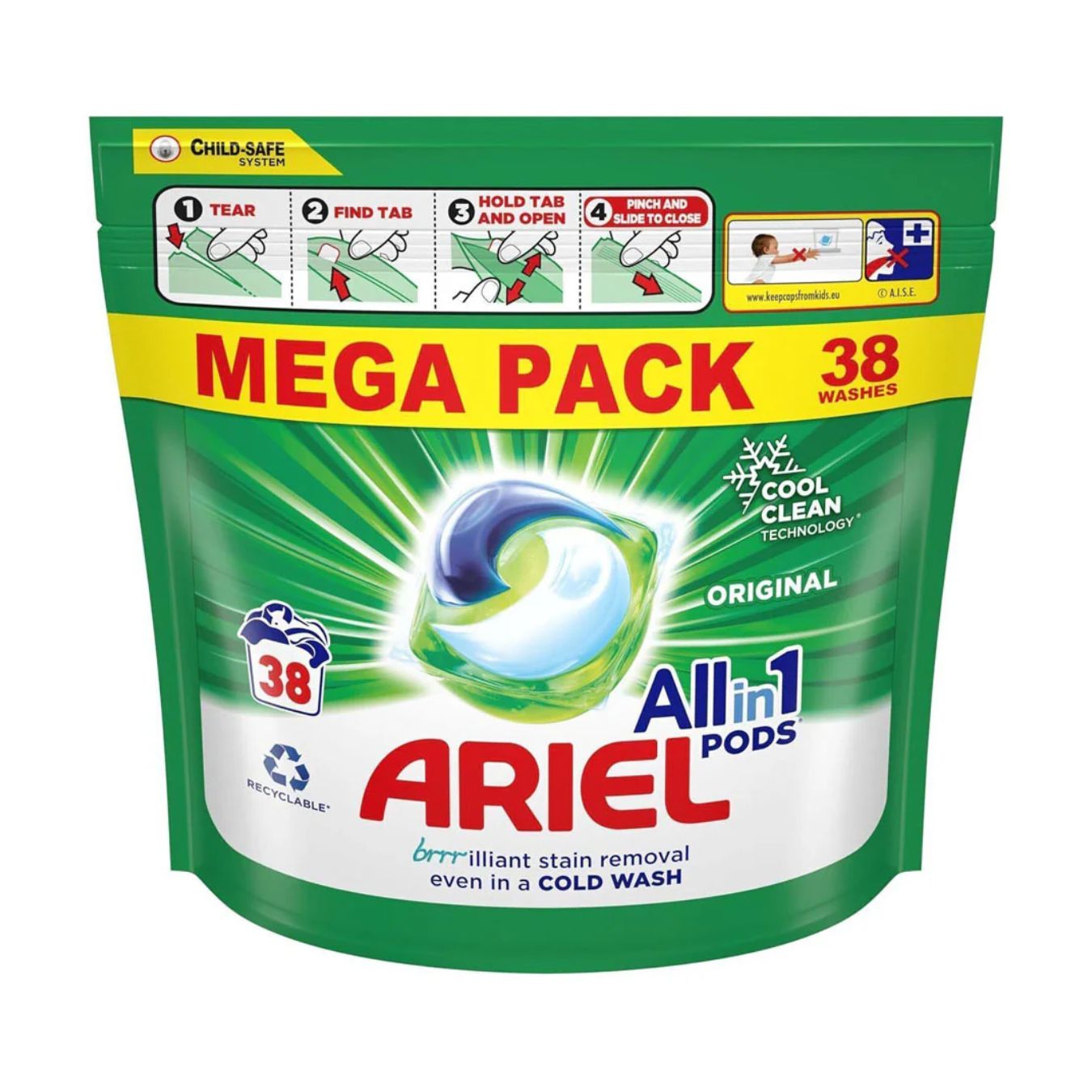 Ariel Original 38 Pods