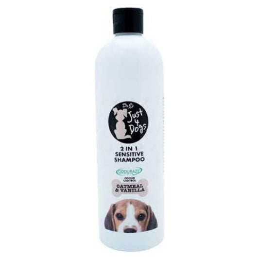 JUST 4 DOGS SHAMPOO 2IN1 SENSITIVE OATMEAL