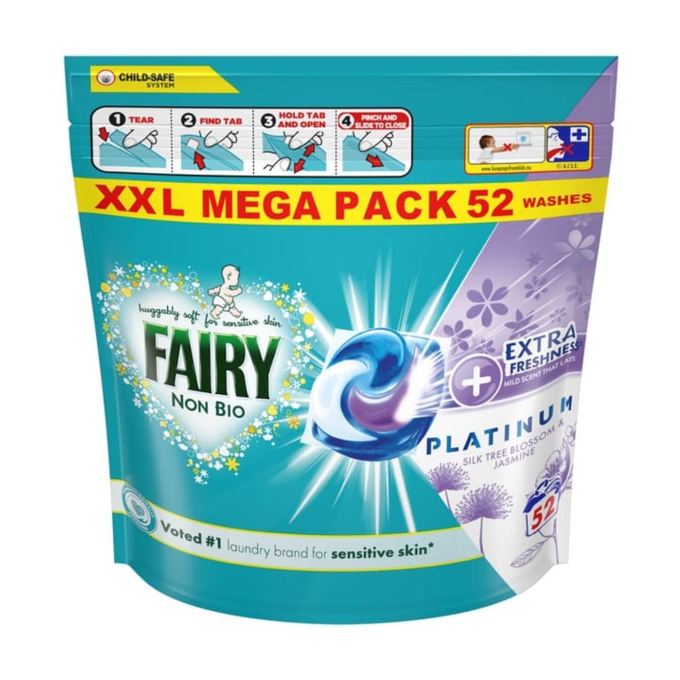 Fairy Platinum+ Silk Tree Blossom & Jasmine Pods Sensitive Skin 52w