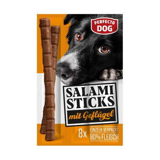 Perfecto Dog Snack Salami & Poultry - 88g