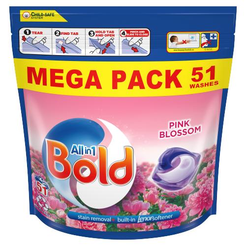 Bold Allin1 Pods - Pink Blossom 51 pods