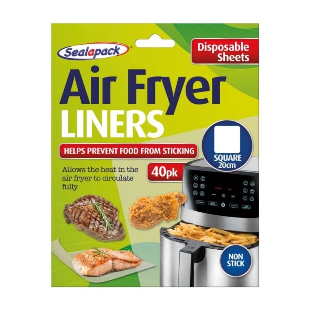 SEALAPACK DISPOSABLE AIR FRYER LINER (SQUARE  20cm)