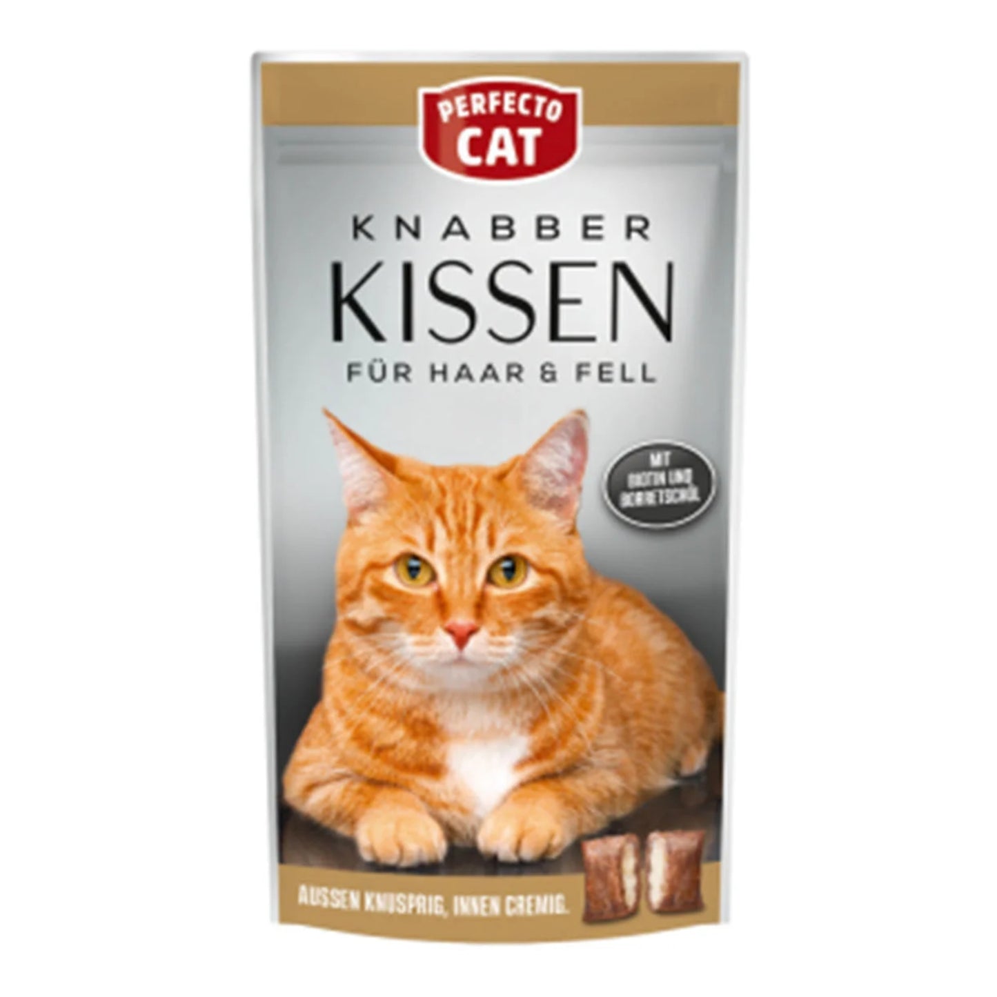 Perfecto Cat Kissen Knabber for Hair and Fell - 50g